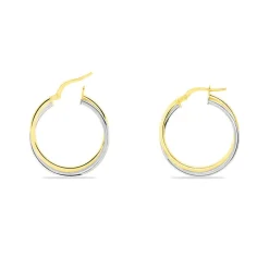 Histoire d'Or Créoles Tita Or Bicolore Outlet