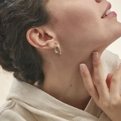 Histoire d'Or Créoles Tita Or Bicolore Outlet