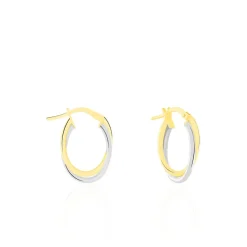 Histoire d'Or Créoles Tita Or Bicolore Hot