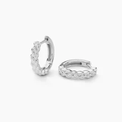 Histoire d'Or Créoles Toula Argent Blanc Best