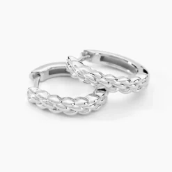 Histoire d'Or Créoles Toula Argent Blanc Best