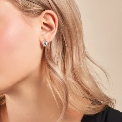 Histoire d'Or Créoles Two Argent Blanc Online