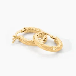 Histoire d'Or Créoles Udara Or Jaune New