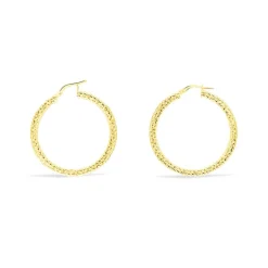 Histoire d'Or Créoles Udara Or Jaune Hot