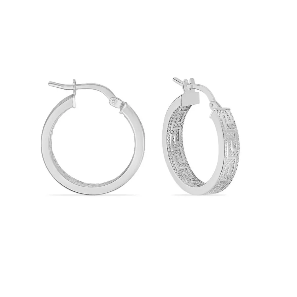 Histoire d'Or Créoles Ugenie Or Blanc Best