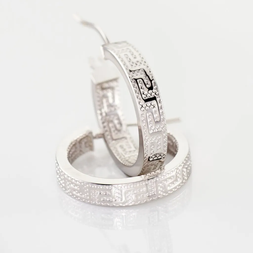 Histoire d'Or Créoles Ugenie Or Blanc Best