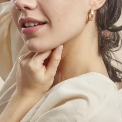 Histoire d'Or Créoles Ugenie or jaune Clearance