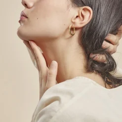 Histoire d'Or Créoles Ugenie or jaune Clearance