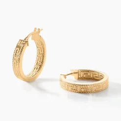 Histoire d'Or Créoles Ugenie Or Jaune Hot