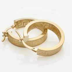 Histoire d'Or Créoles Ugenie Or Jaune Hot