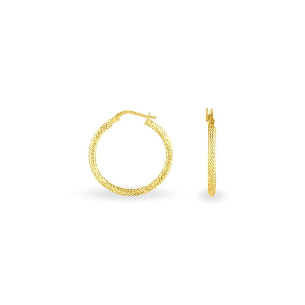 Histoire d'Or Créoles Ulrica Or Jaune Clearance