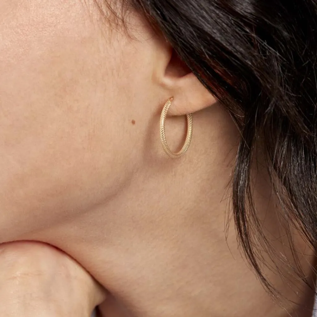 Histoire d'Or Créoles Ulrica Or Jaune Clearance