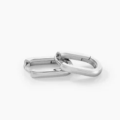 Histoire d'Or Créoles Urban Line acier blanc New