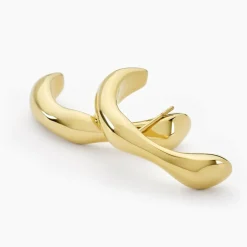 Histoire d'Or Créoles Valence Acier Jaune Discount