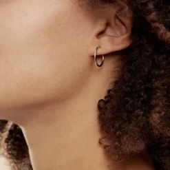 Histoire d'Or Créoles Valencina or blanc Clearance