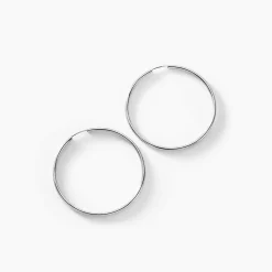 Histoire d'Or Créoles Valencina or blanc Hot