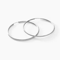 Histoire d'Or Créoles Valencina or blanc Hot