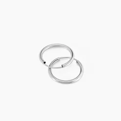 Histoire d'Or Créoles Valencina or blanc Hot