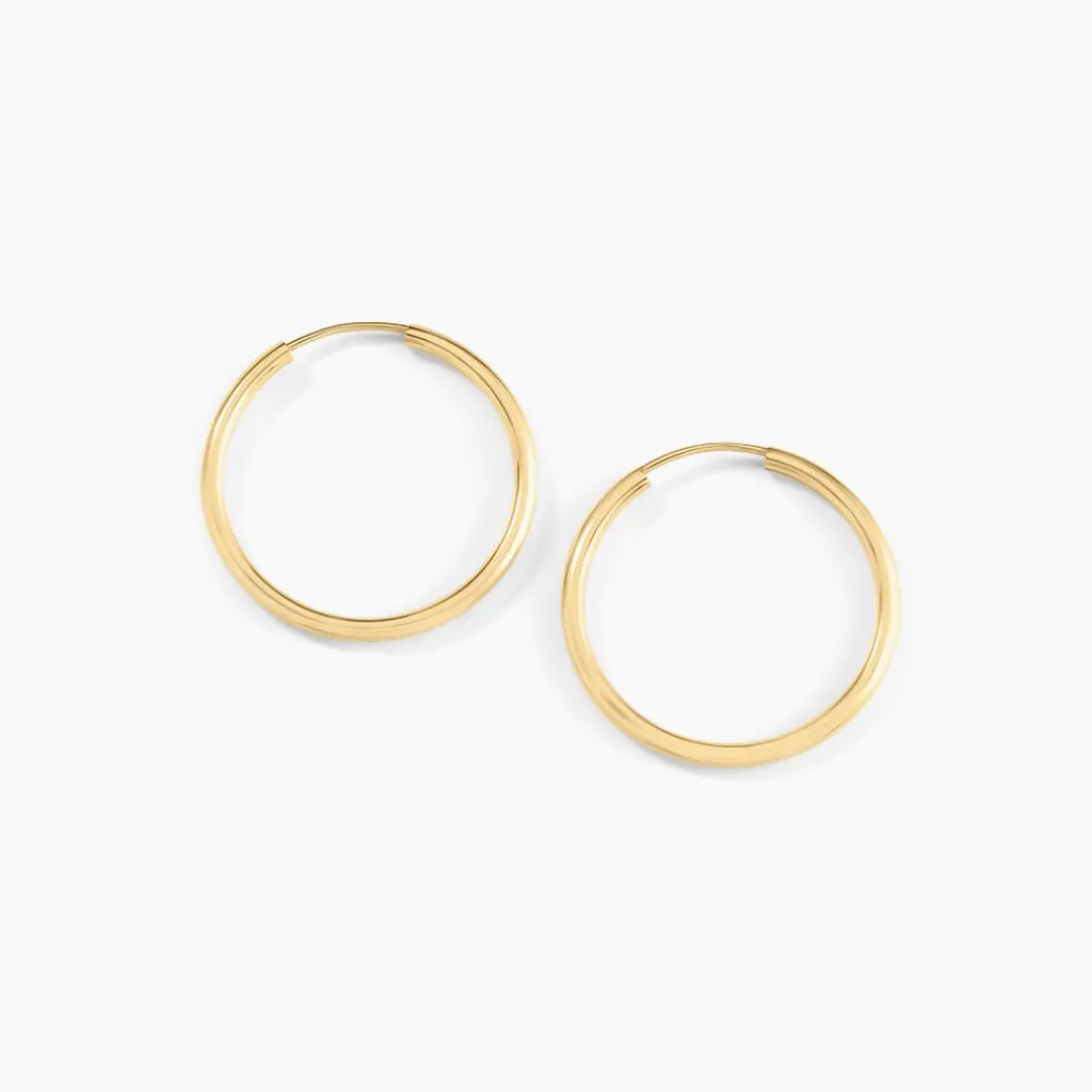 Histoire d'Or Créoles Valencina or jaune Clearance