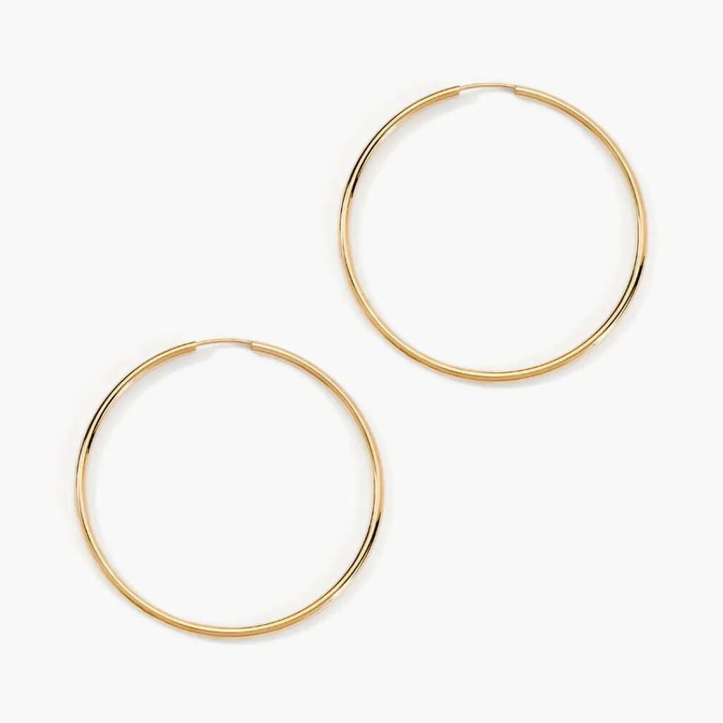 Histoire d'Or Créoles Valencina or jaune Discount