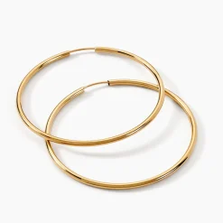 Histoire d'Or Créoles Valencina or jaune Discount