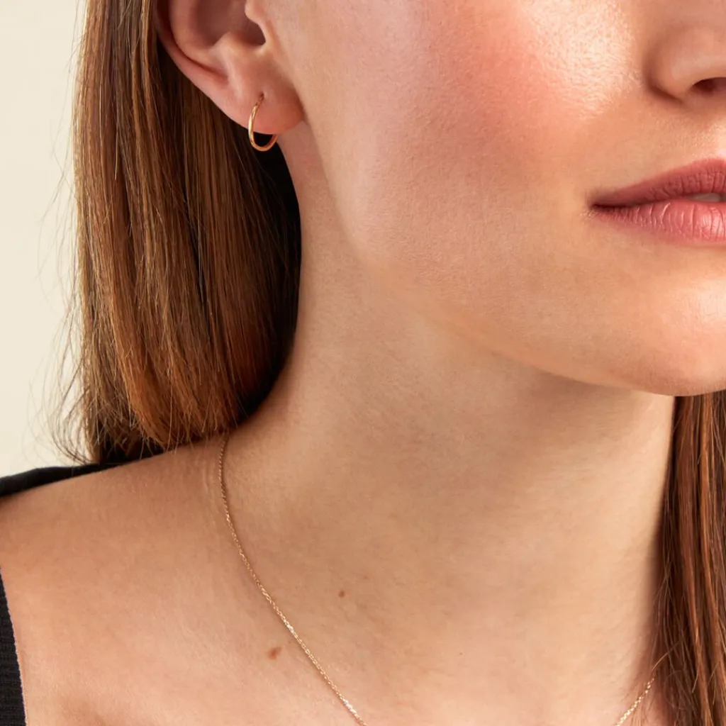 Histoire d'Or Créoles Valerina or jaune New