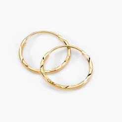 Histoire d'Or Créoles Valerina or jaune New