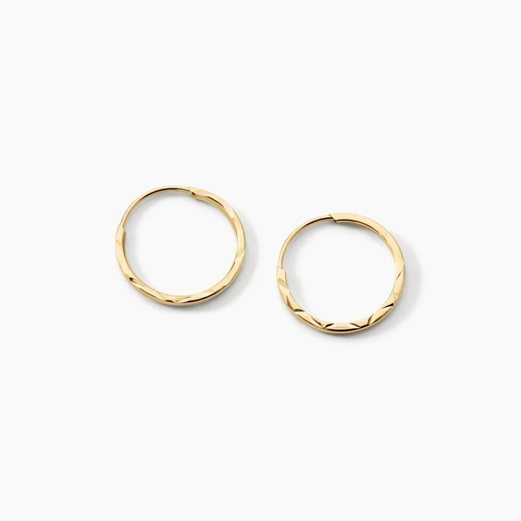 Histoire d'Or Créoles Valerina or jaune New