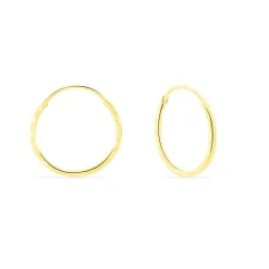 Histoire d'Or Créoles Valerina or jaune New