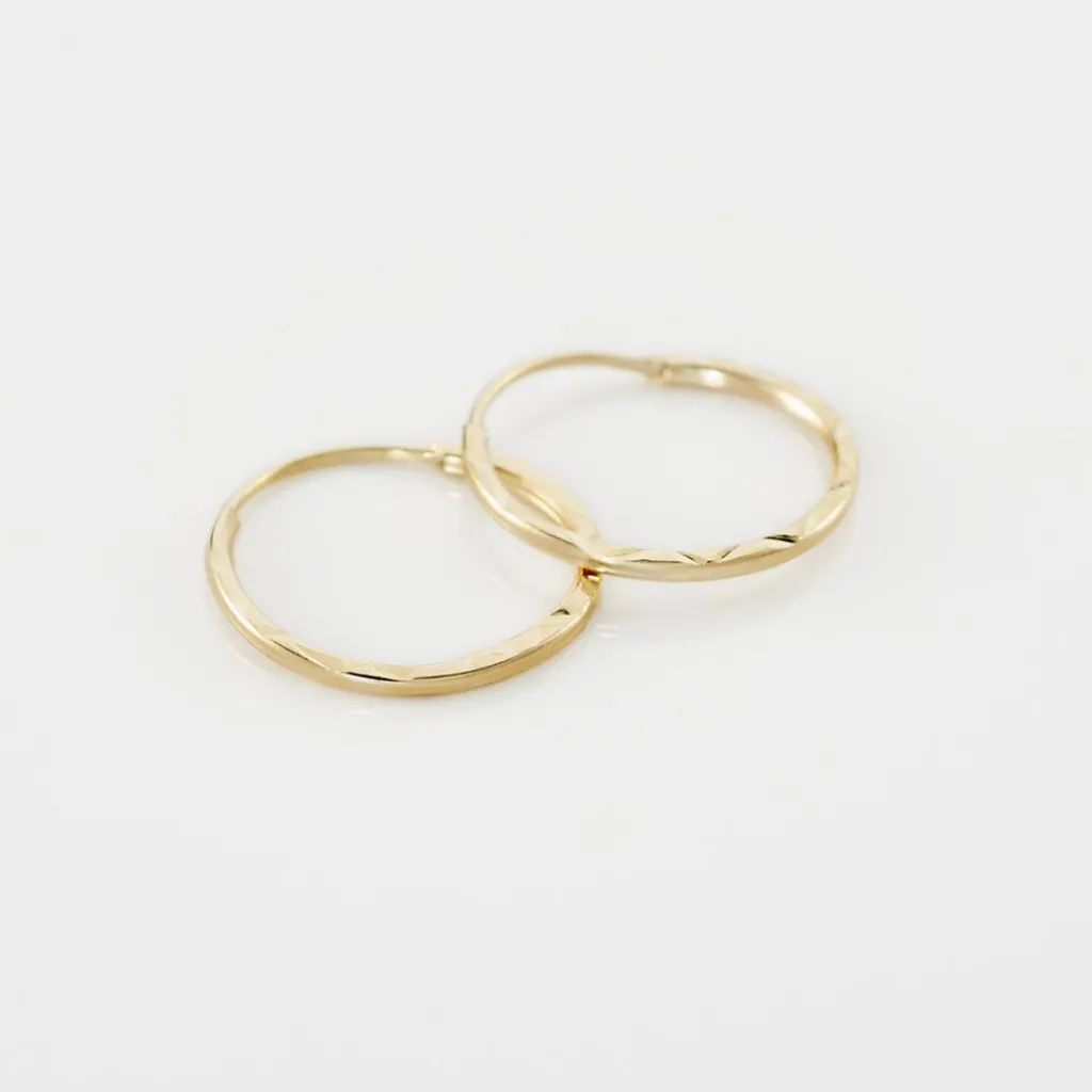 Histoire d'Or Créoles Valerina or jaune New