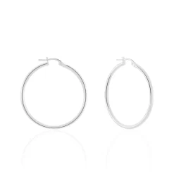 Histoire d'Or Créoles Verania or blanc Online