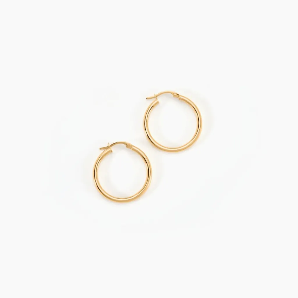 Histoire d'Or Créoles Verania or jaune