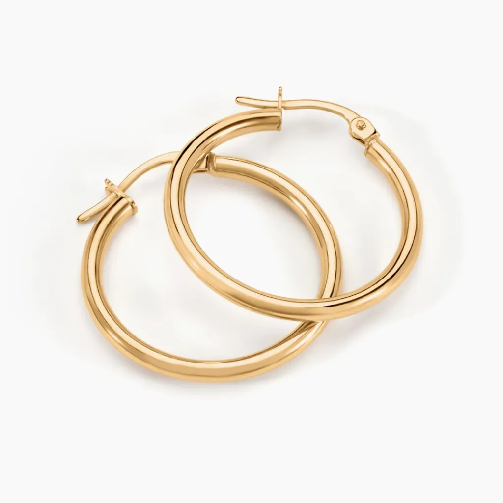 Histoire d'Or Créoles Verania or jaune