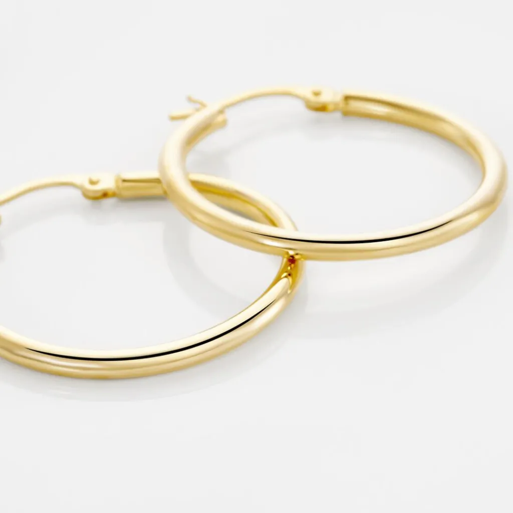 Histoire d'Or Créoles Verania or jaune