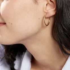 Histoire d'Or Créoles Verania or jaune