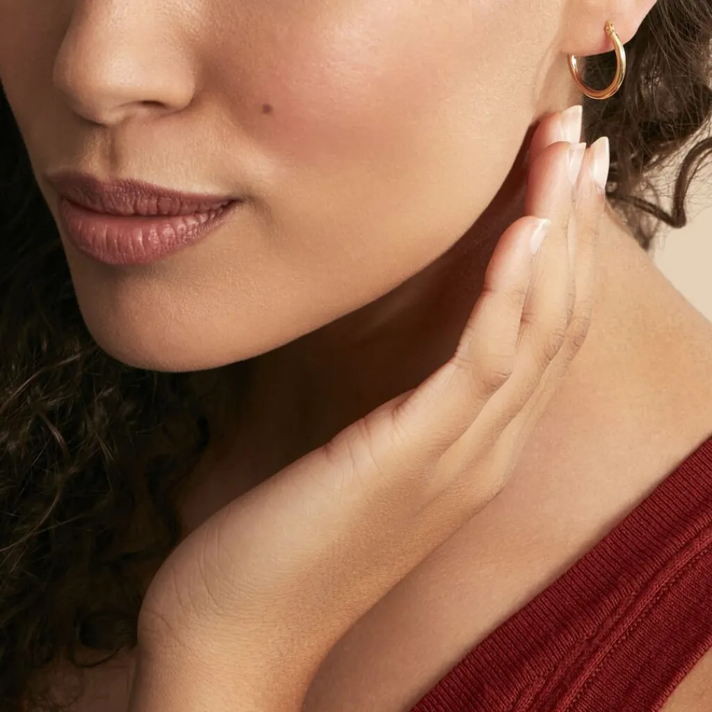 Histoire d'Or Créoles Verania or jaune Clearance