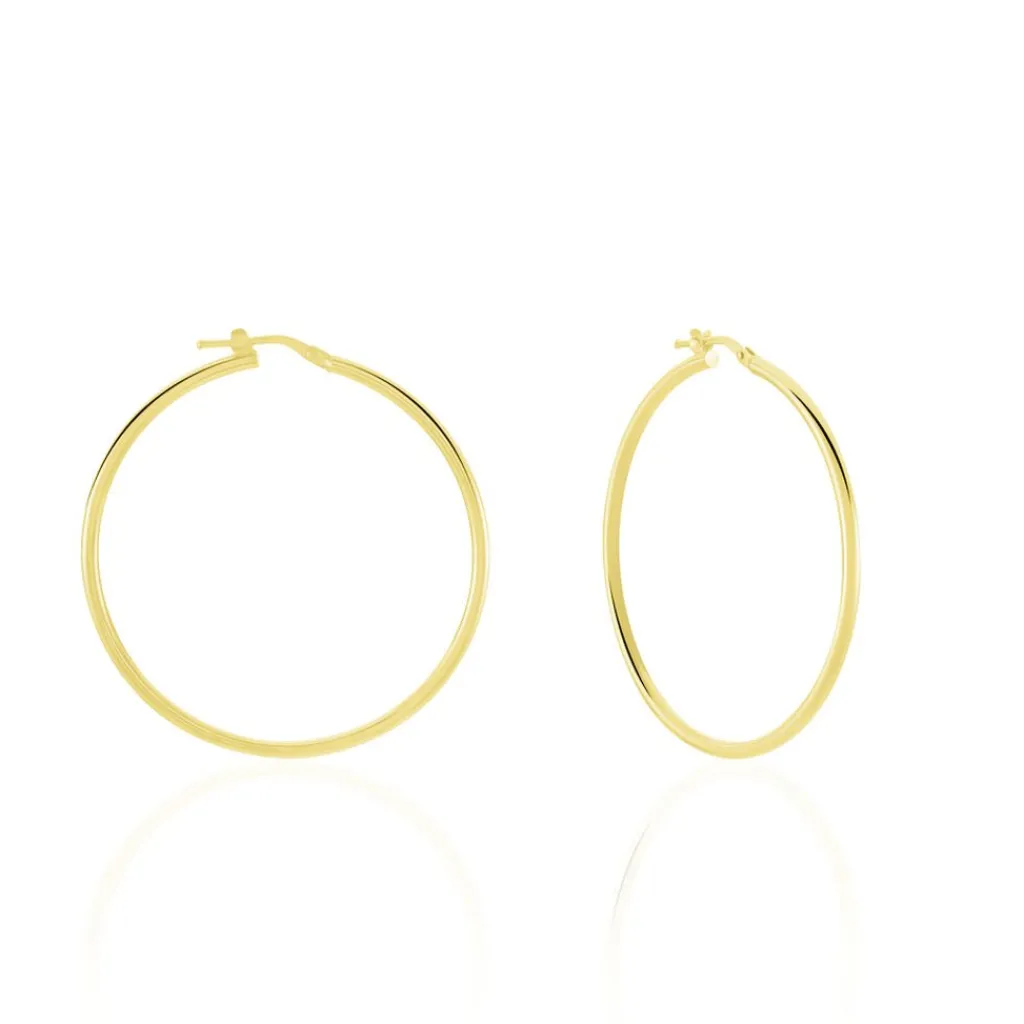 Histoire d'Or Créoles Verania or jaune Hot