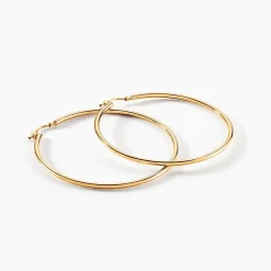 Histoire d'Or Créoles Verania or jaune Sale