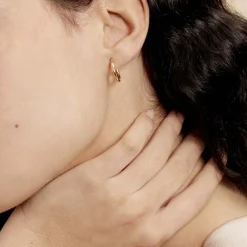 Histoire d'Or Créoles Verania or jaune Discount