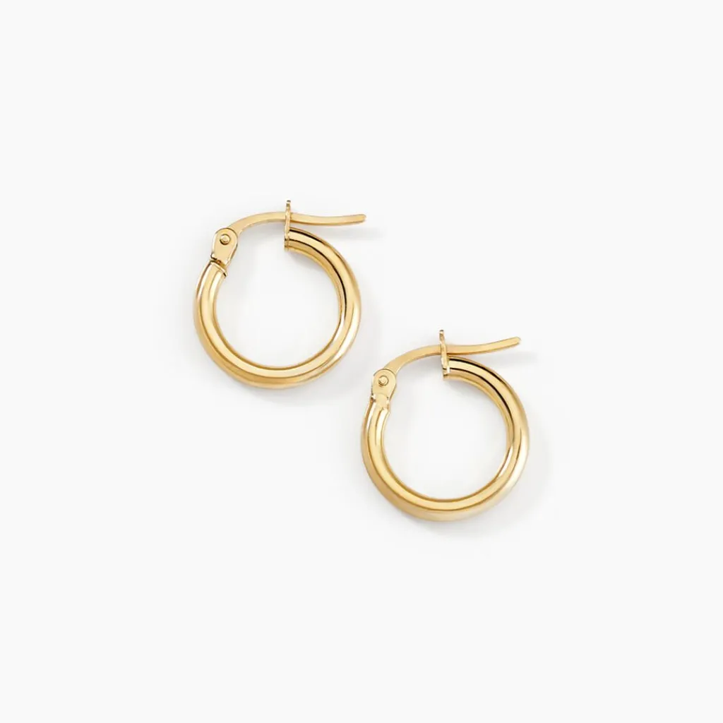 Histoire d'Or Créoles Verania or jaune Hot