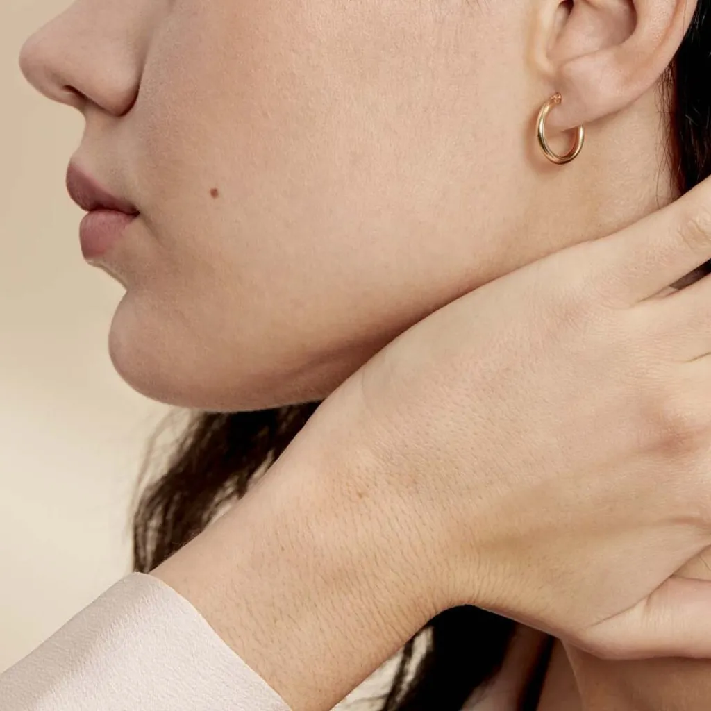 Histoire d'Or Créoles Verania or jaune Hot