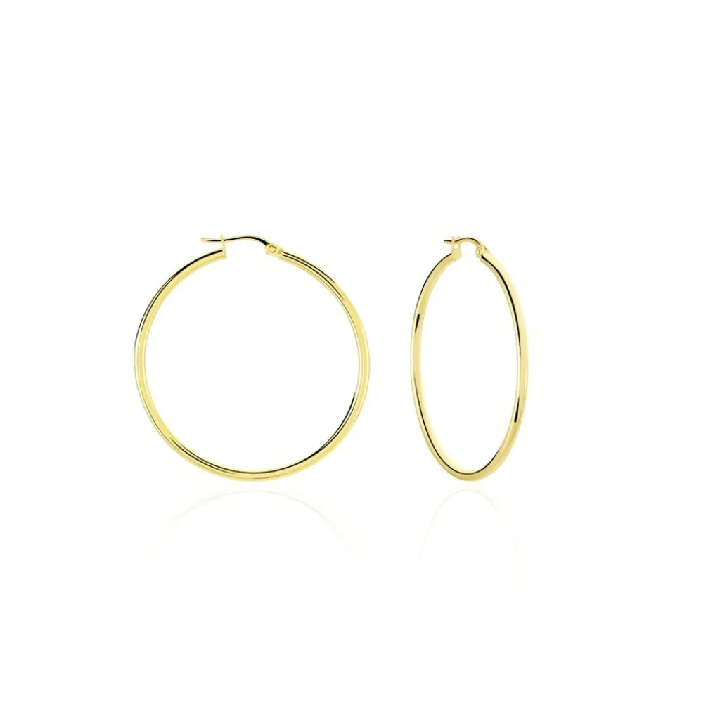 Histoire d'Or Créoles Verania or jaune Hot