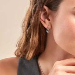 Histoire d'Or Créoles Viana Argent Blanc Discount