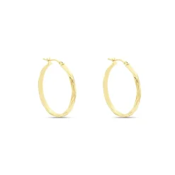 Histoire d'Or Créoles Vitali Or Jaune New