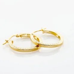 Histoire d'Or Créoles Xanthia Or Jaune New