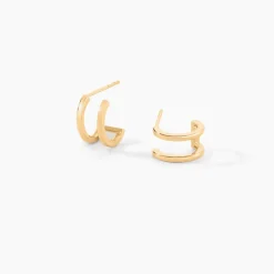 Histoire d'Or Créoles Yashmine Or Jaune Clearance