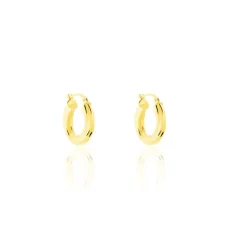 Histoire d'Or Créoles Yori Or Jaune Sale