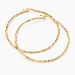 Histoire d'Or Créoles Youri Or Jaune New