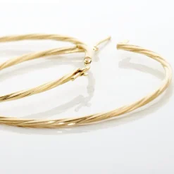 Histoire d'Or Créoles Youri Or Jaune New