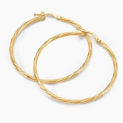 Histoire d'Or Créoles Youri Or Jaune Outlet